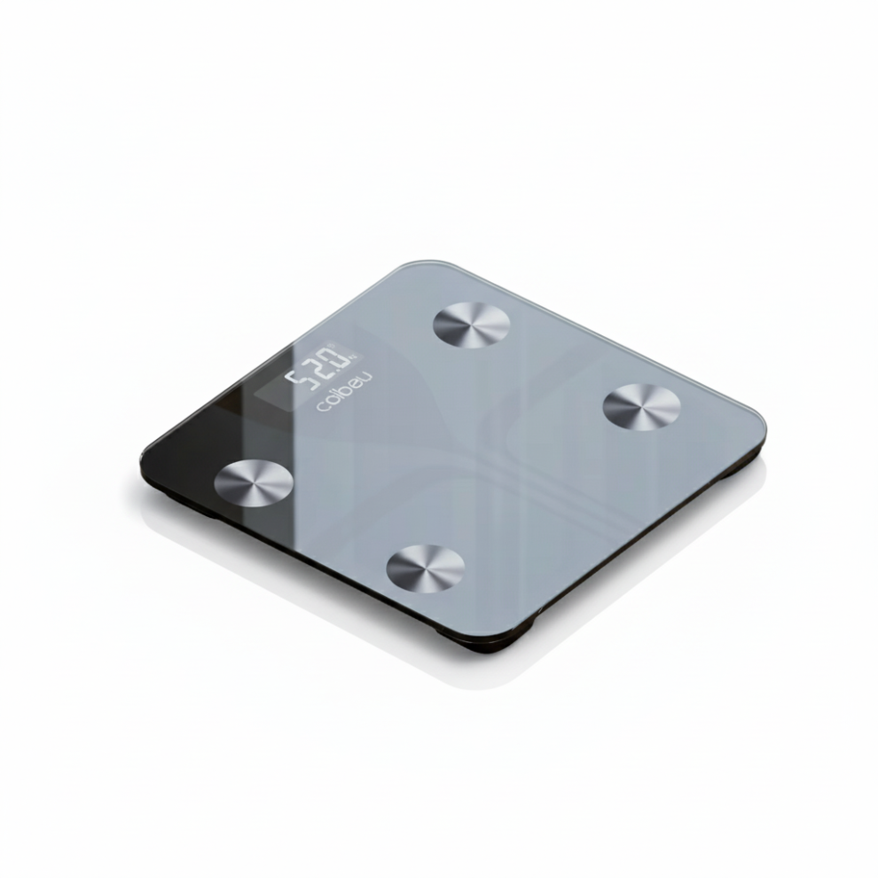 Balança Digital Bioimpedância Smart Tuya 17 Funções - LCD Grande 180kg